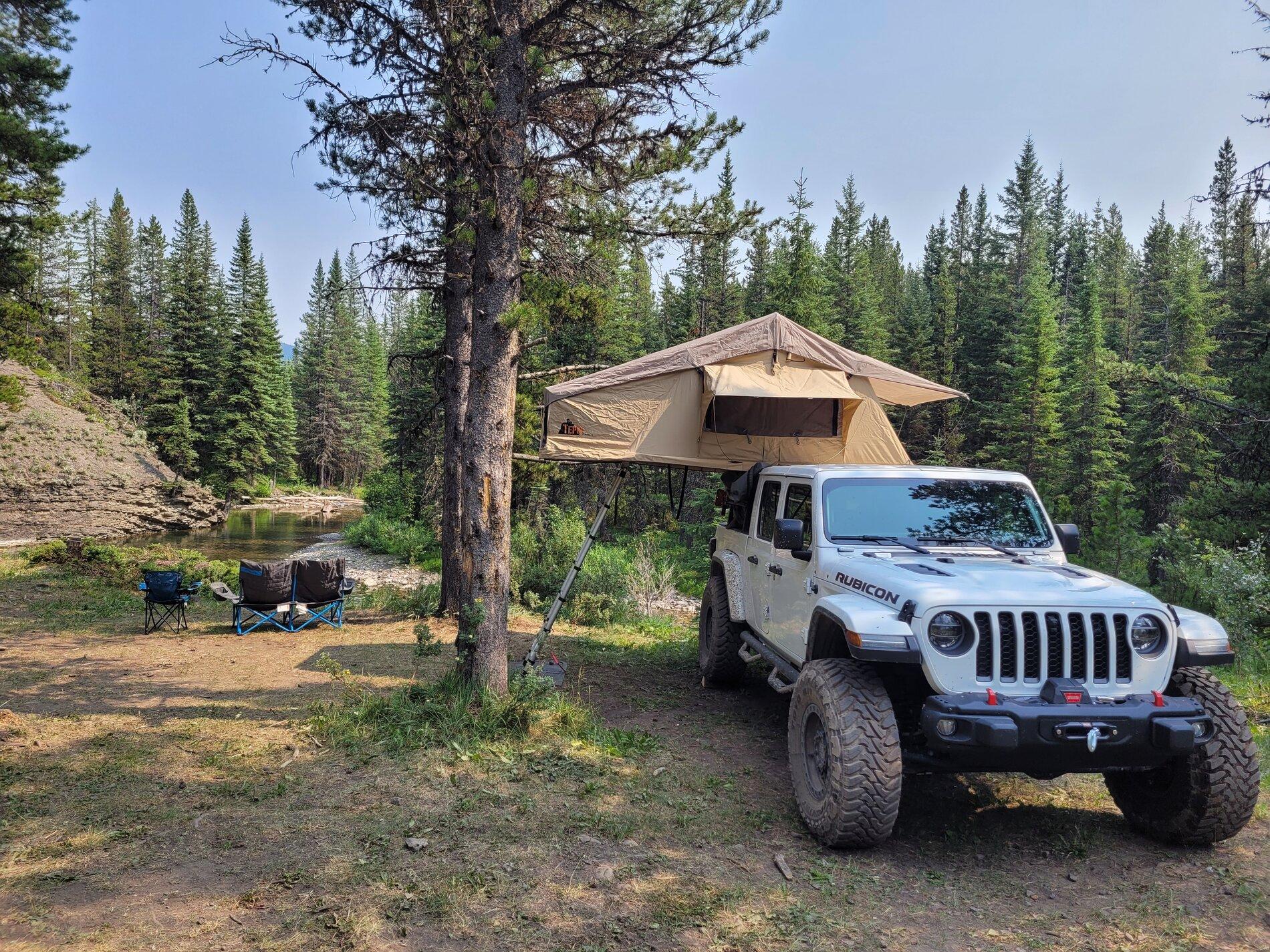 Jeep Gladiator Went camping this week 20210721_155626