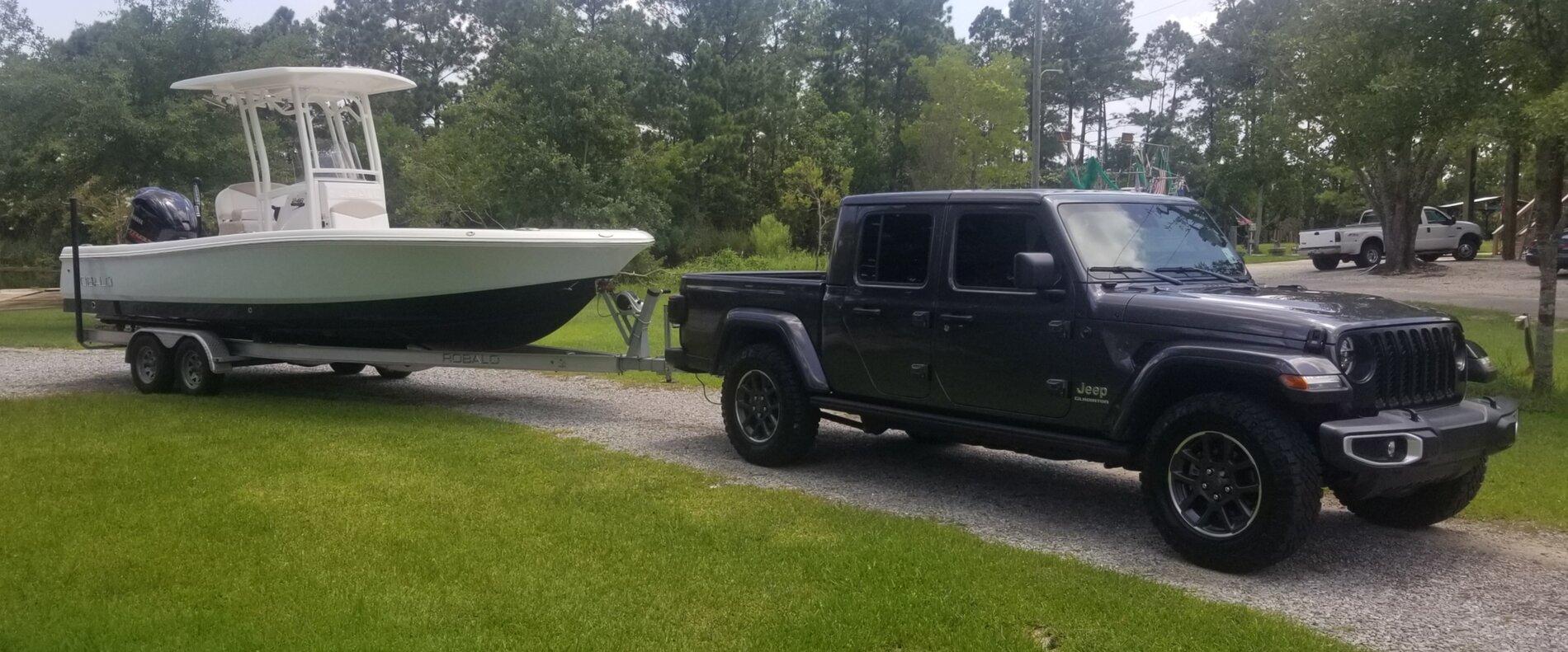 Jeep Gladiator Towing concerns. What are you towing at what max? 20210724_153733