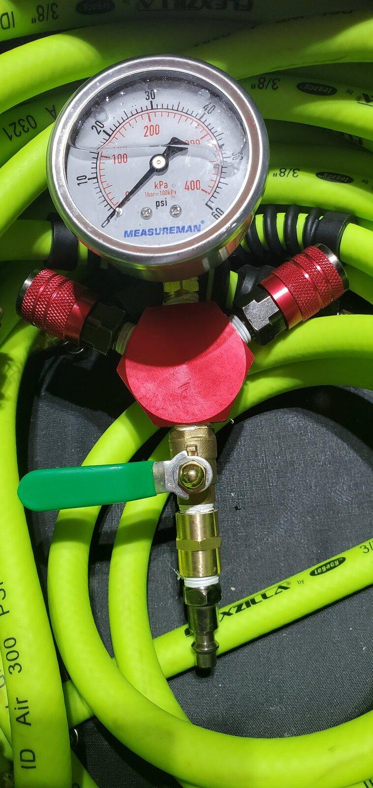 Jeep Gladiator I made a 4 tire inflation system and parts list. 20210725_184808