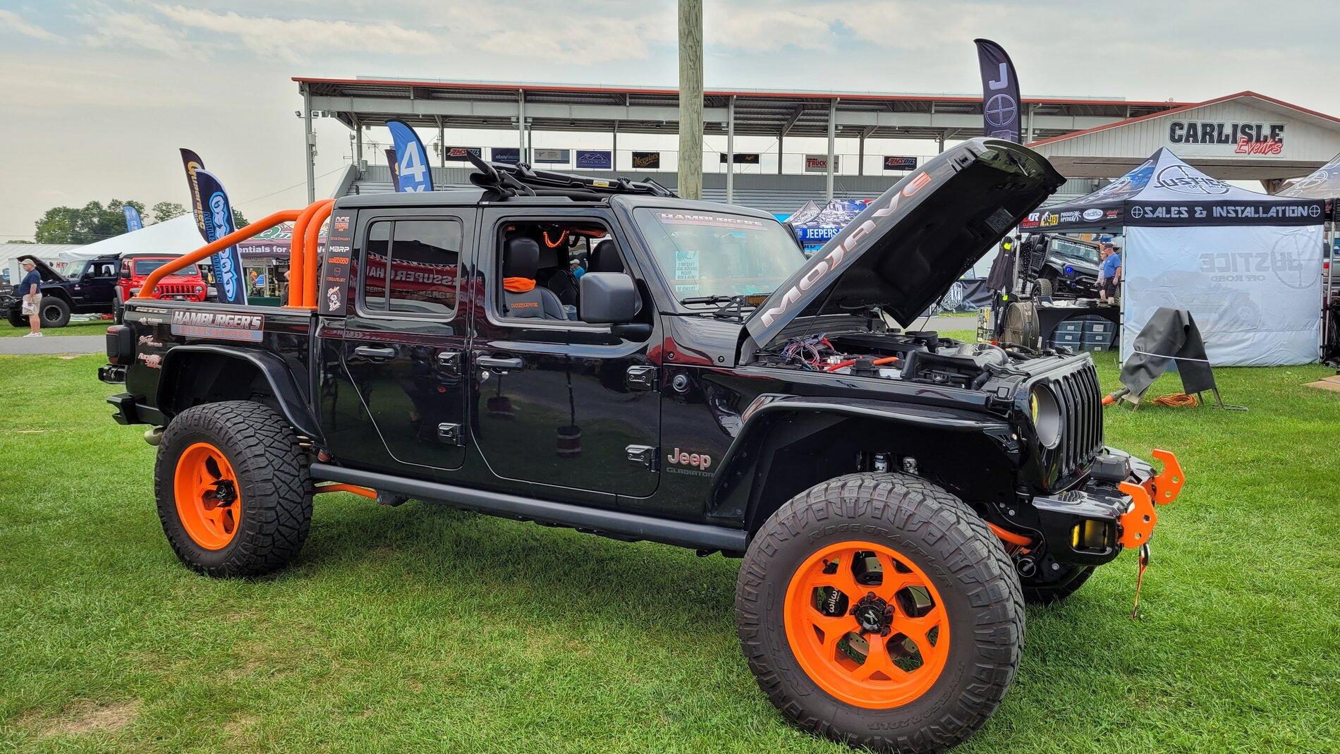 Jeep Gladiator Jeeps PA Show at Carlisle Pa July 24-25 20210725_120042