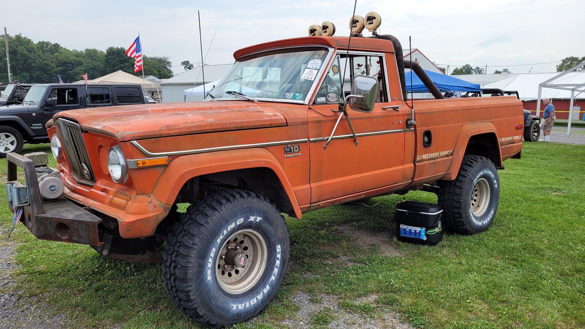 Jeep Gladiator Jeeps PA Show at Carlisle Pa July 24-25 20210725_114503