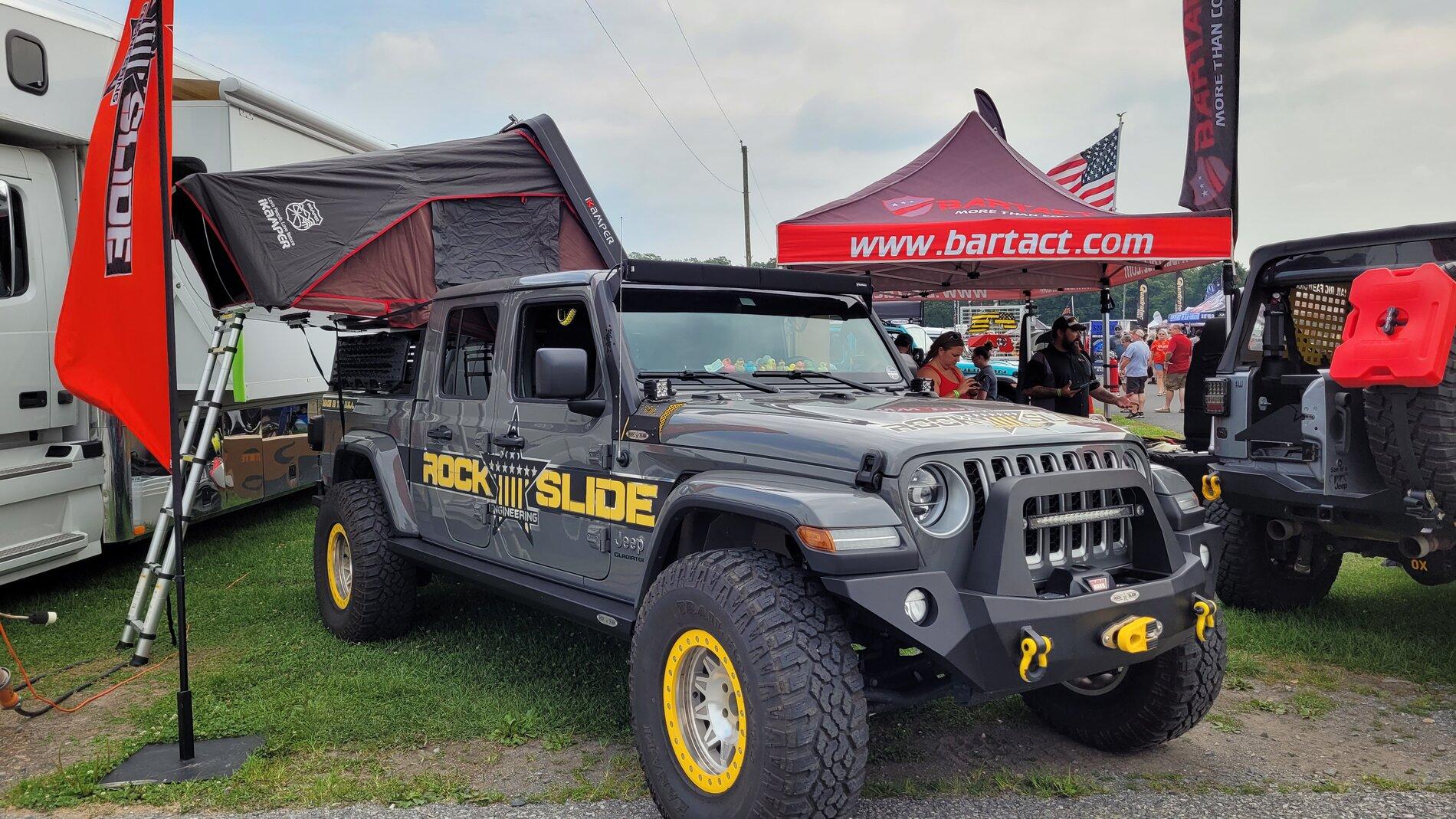 Jeep Gladiator Jeeps PA Show at Carlisle Pa July 24-25 20210725_112039