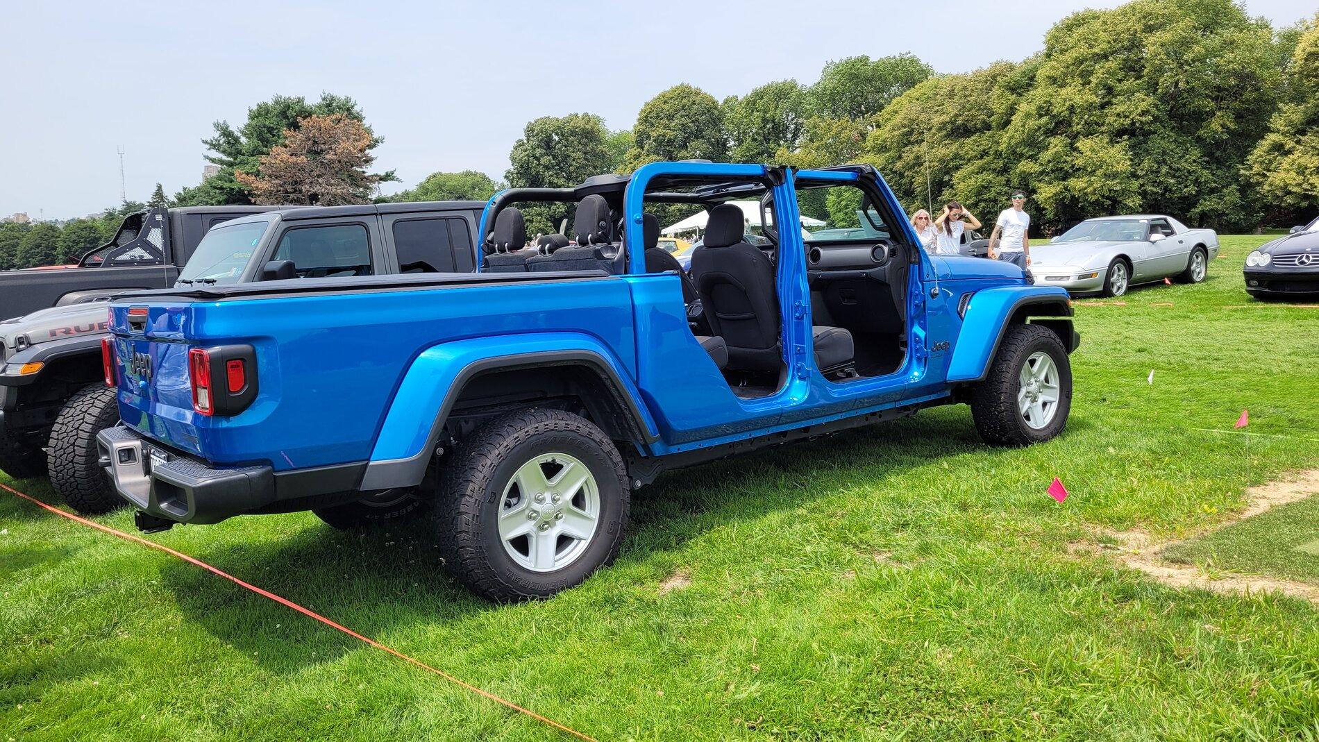 Jeep Gladiator Jeeps PA Show at Carlisle Pa July 24-25 20210724_134227