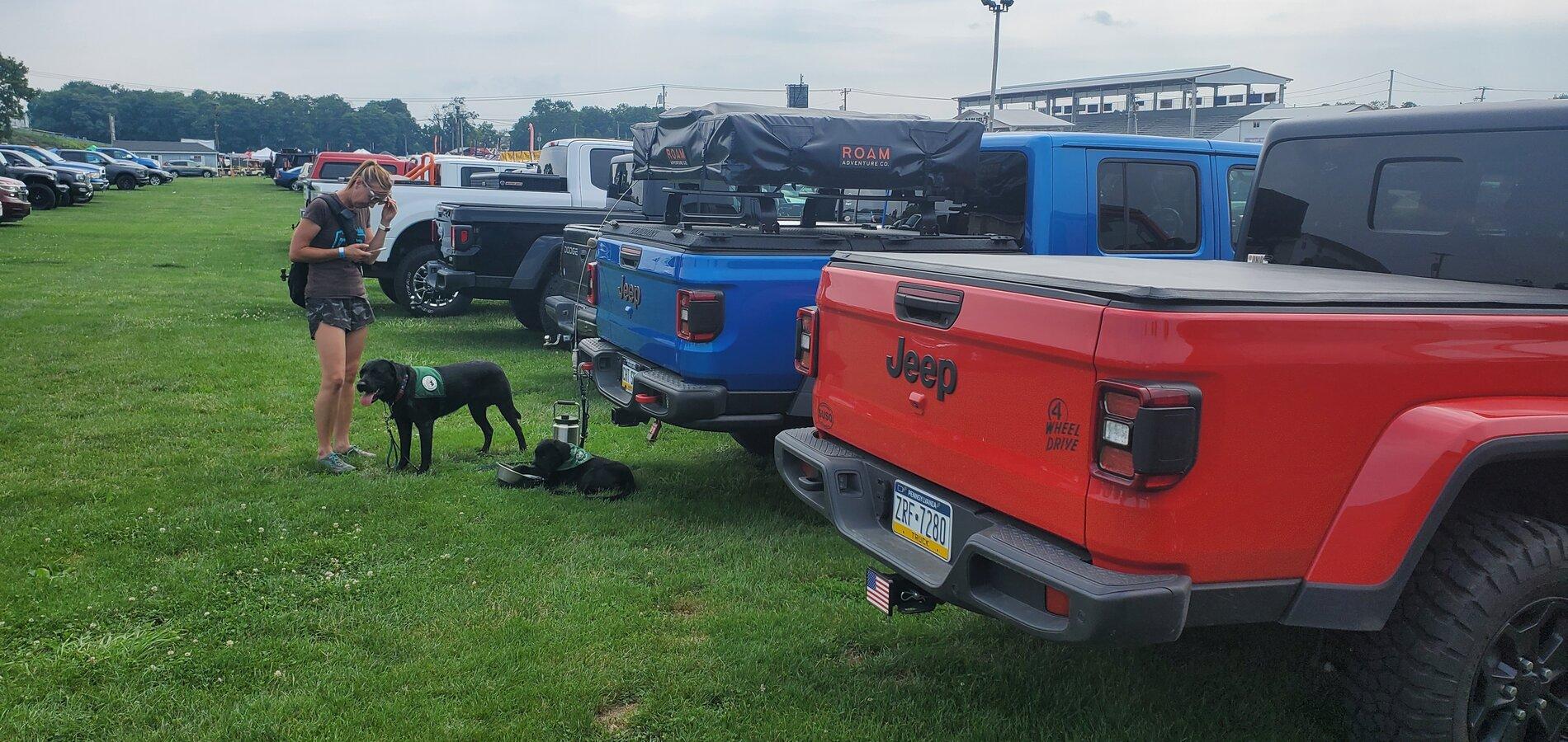 Jeep Gladiator Jeeps PA Show at Carlisle Pa July 24-25 20210725_104130