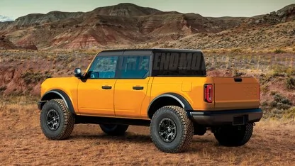 Jeep Gladiator Ford might put a truck bed on a four door Bronco 18C083F0-BEBE-4420-9223-8CC6D9AD7A60