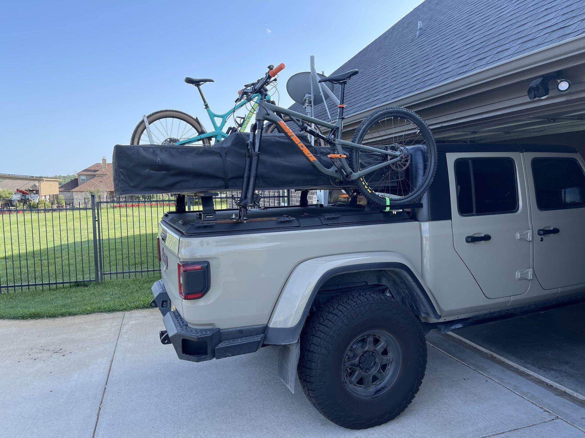 Jeep Gladiator Mountain Bikes - How are you guys carrying them?? 3E0EBC3B-84A2-4210-9CD4-46343ECFD465