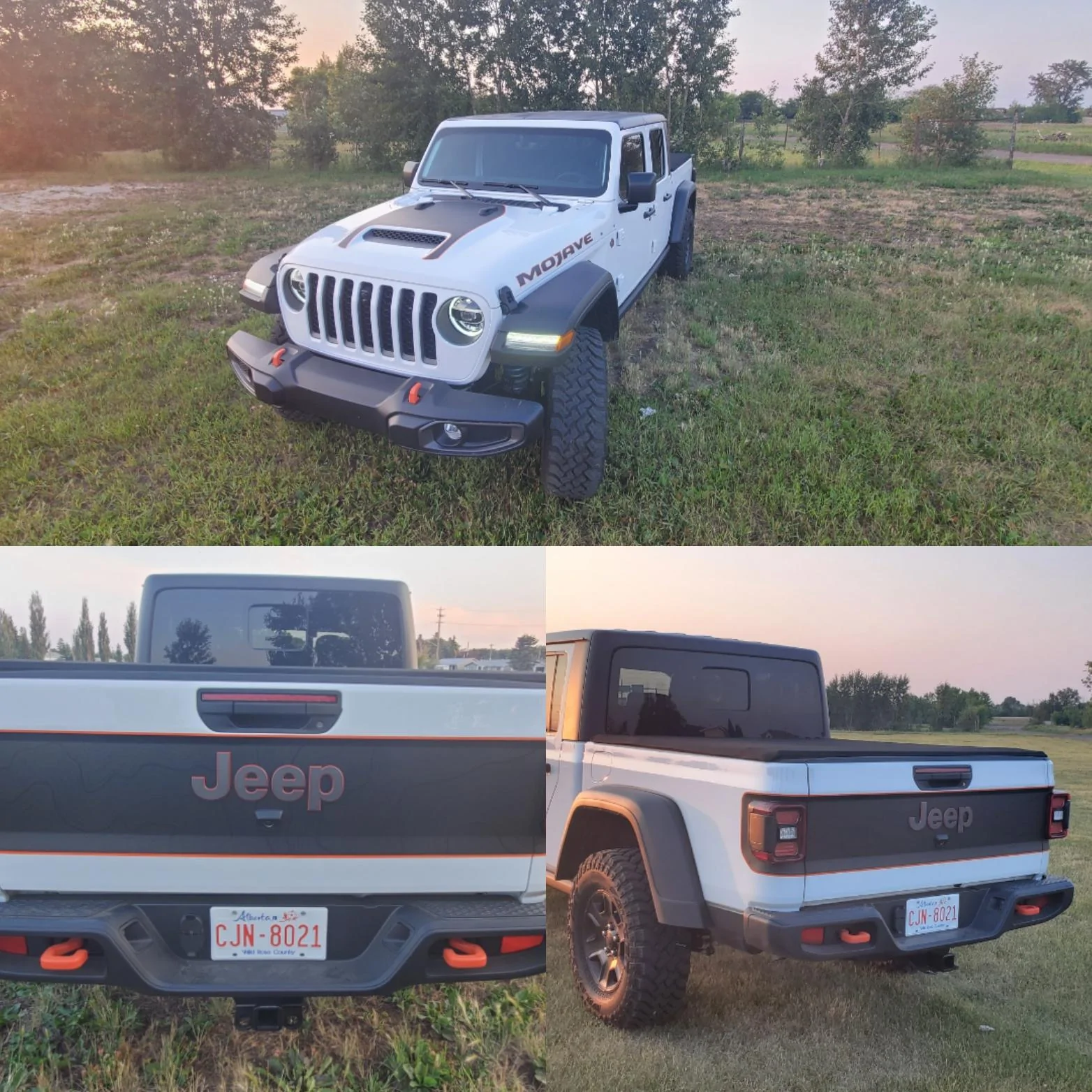 Jeep Gladiator Mojave orange mods IMG_20210726_211056