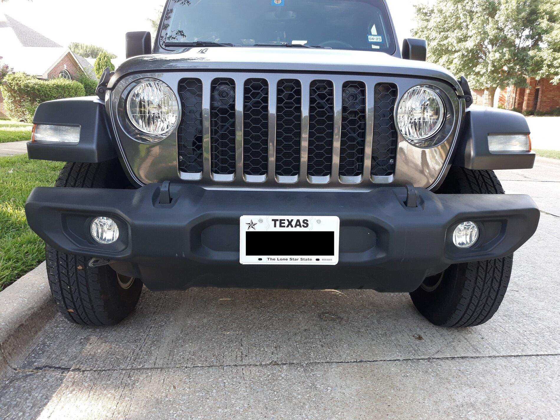Jeep Gladiator Need information on panel between fender and bumper 20210727_175246