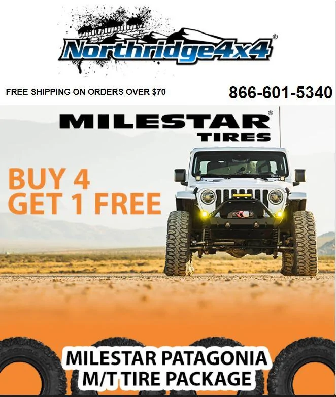 Jeep Gladiator MILESTAR PATAGONIA REVIEWS WITH MILEAGE Tires