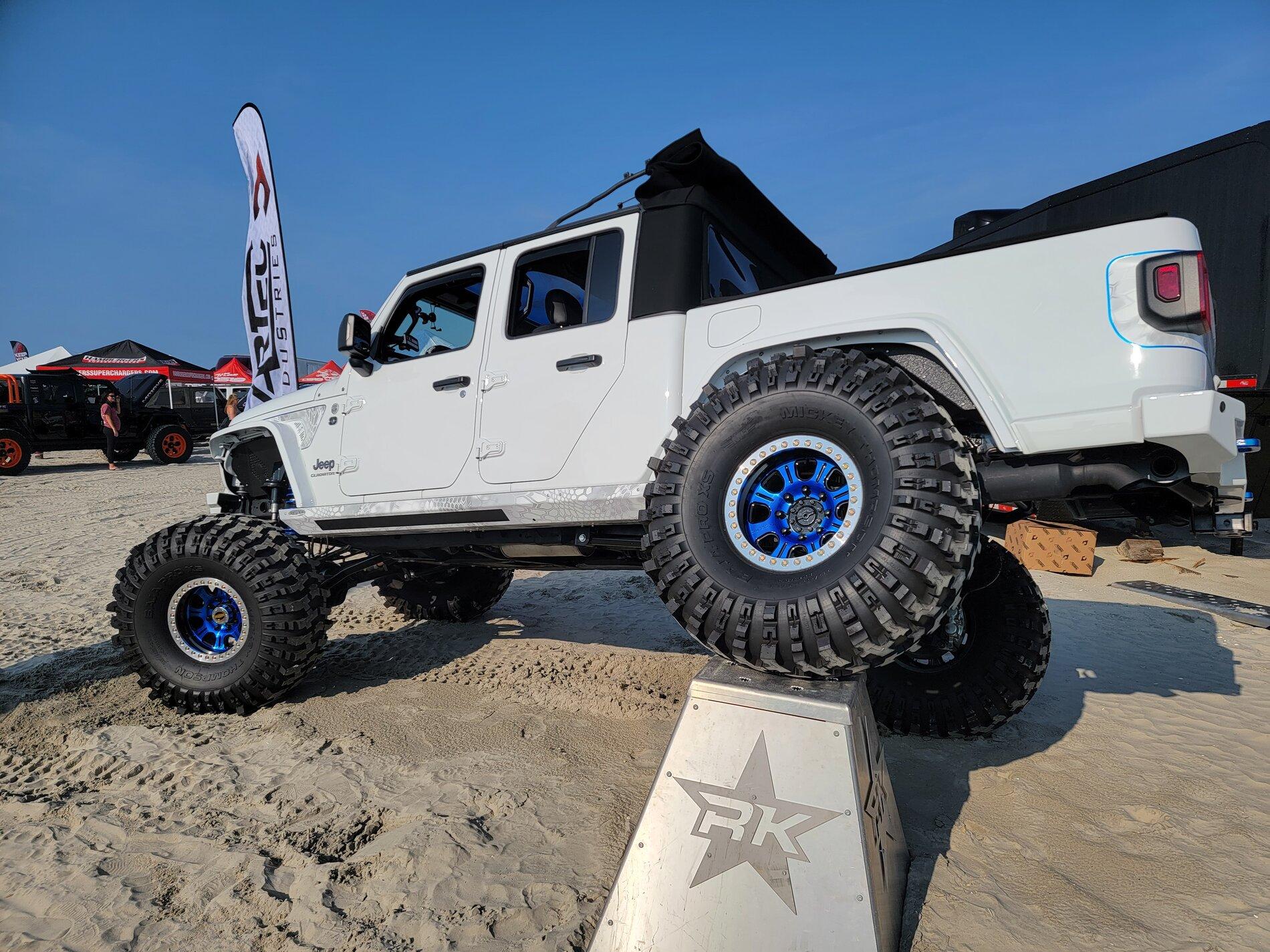 Jeep Gladiator I know I’m going to catch grief for this question. Why go larger wheels and tires 20210710_082810