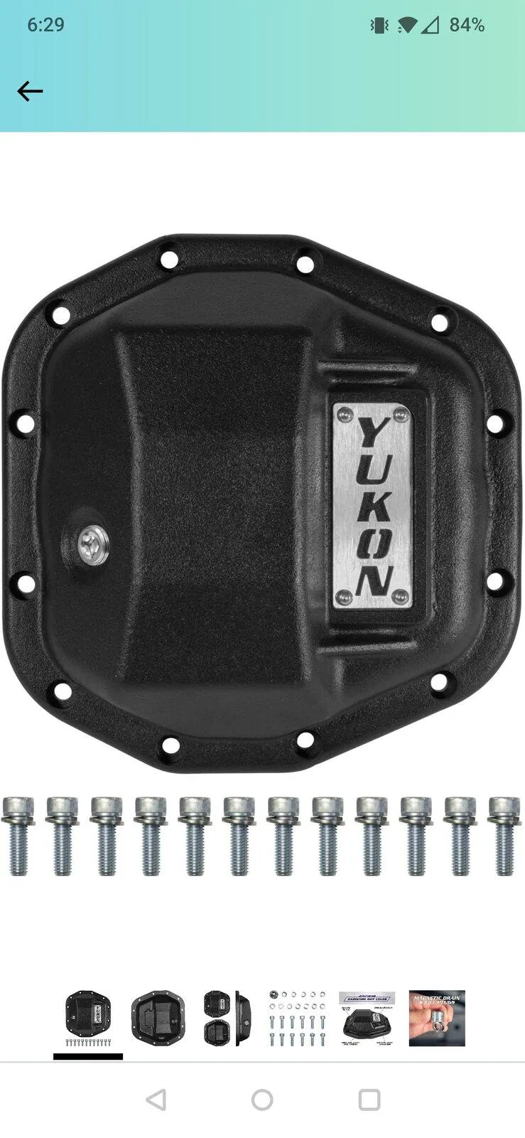 Jeep Gladiator Disappointed with Yukon diff covers Screenshot_20210729-182944