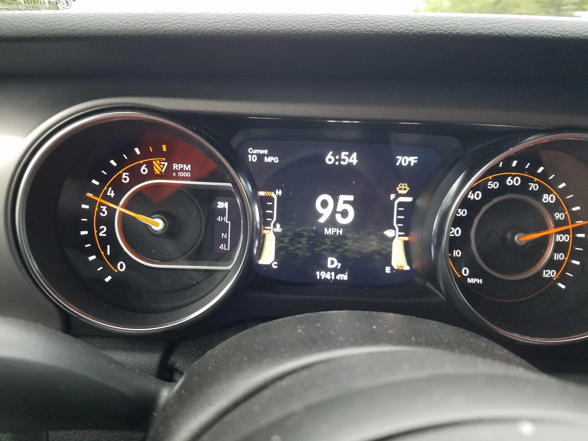 Jeep Gladiator Violent shudder at 85mph 1627607445605