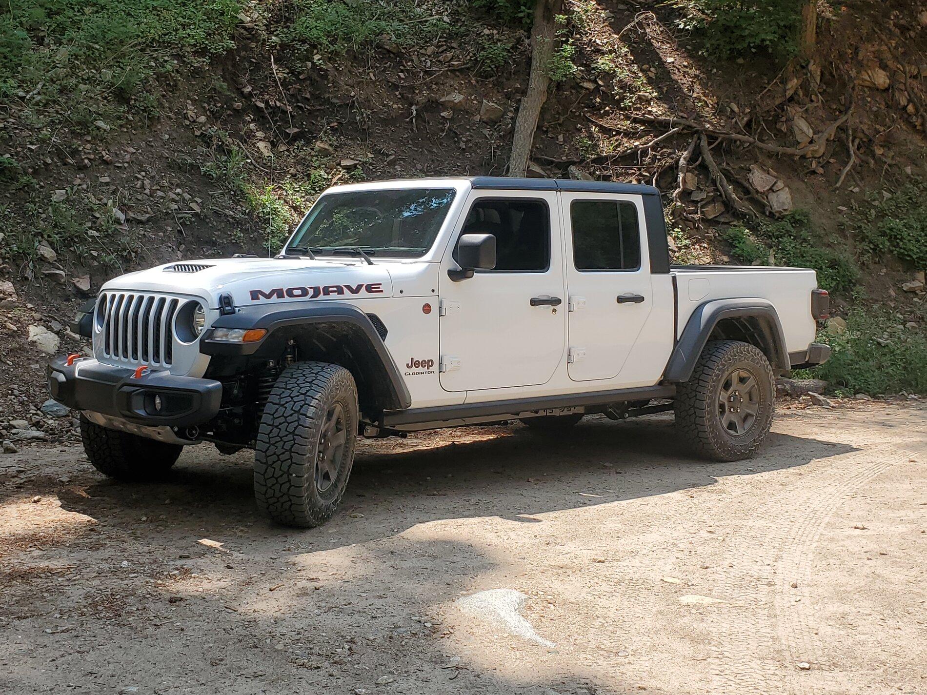 Jeep Gladiator I know I’m going to catch grief for this question. Why go larger wheels and tires 20210713_112035