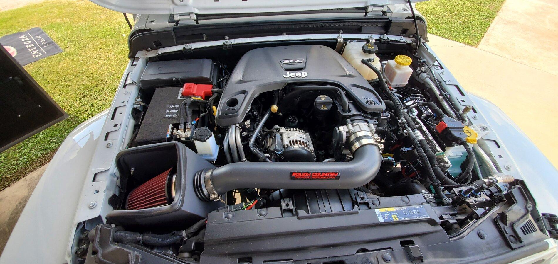 Jeep Gladiator Rough Country Cold Air Intake. $70 20210730_155643