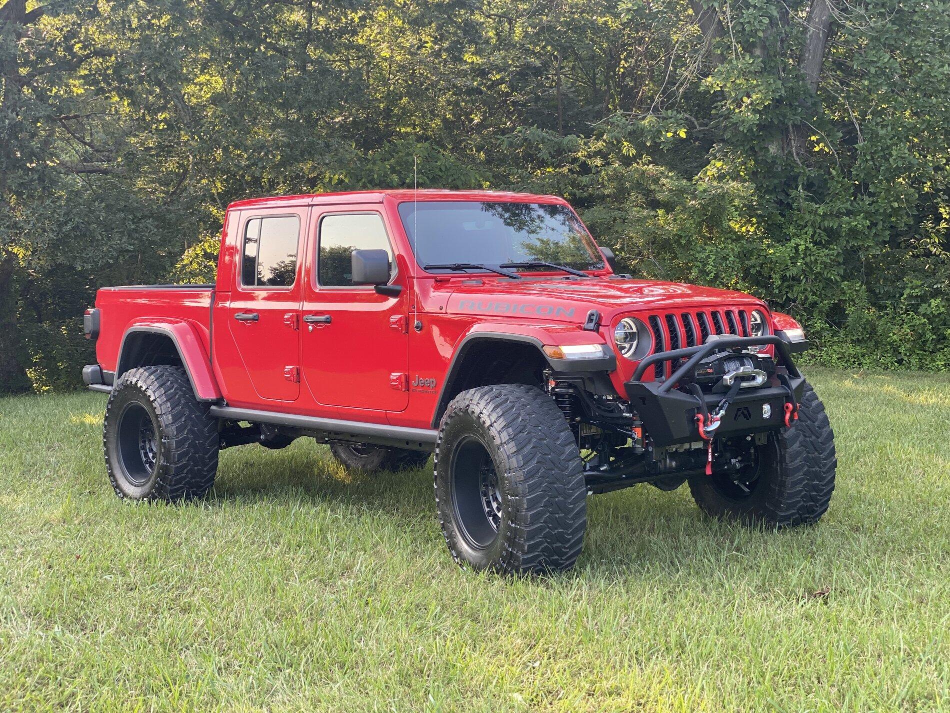 Jeep Gladiator Lets see all those Gladiators with lifts and bigger tires! 98847F5F-D29D-406B-921D-5A3F9FA6C620