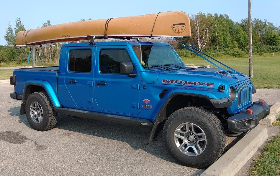 Jeep Gladiator Do You Canoe?  Post your rack pix & how you're haulin it. KIMG0045E