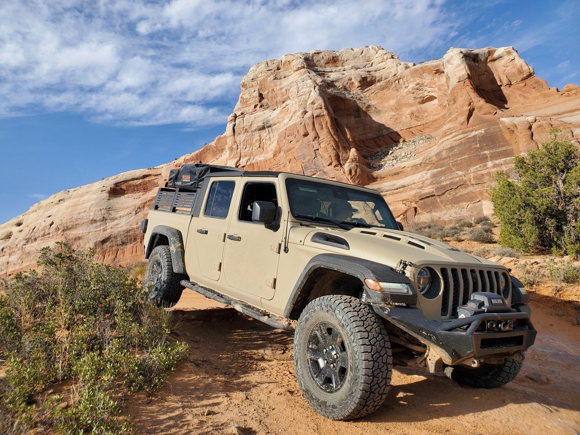 Jeep Gladiator 6K mile trip in new Mojave through western states - what worked well and what worked so so mojave