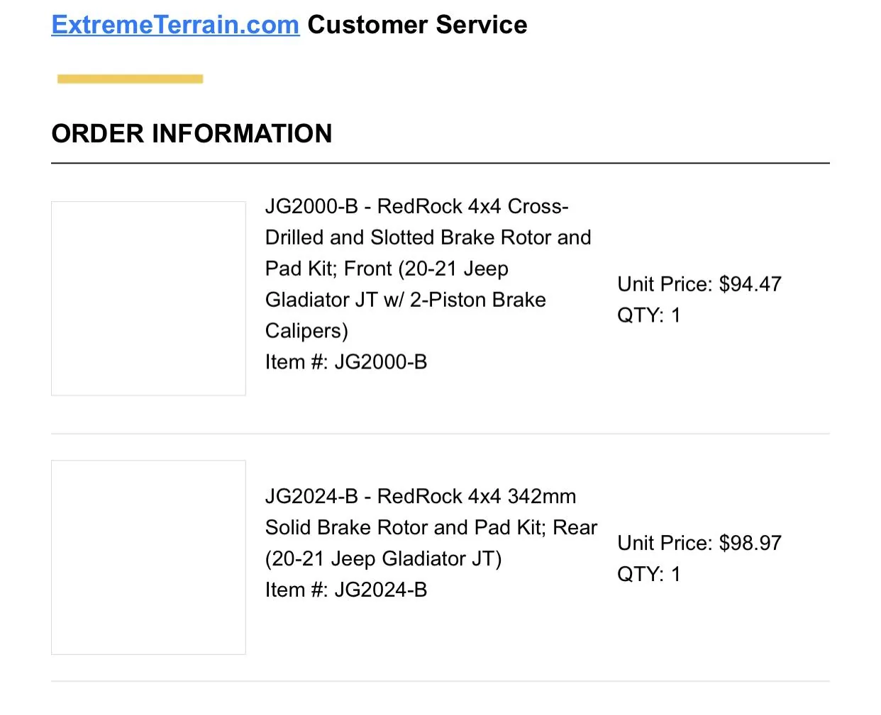 Jeep Gladiator No Pads To Be Found??? 013FBE51-00D2-4049-9591-199D9A077158
