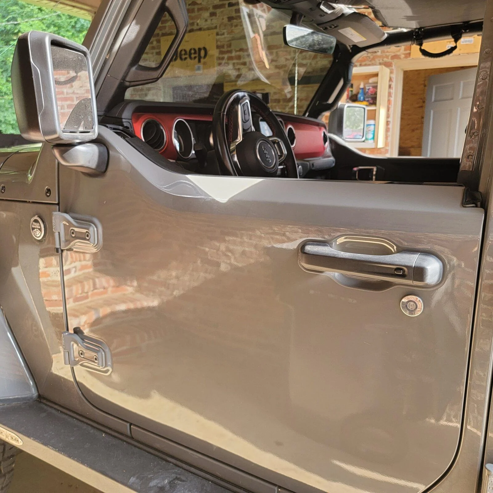 Jeep Gladiator Front Half Doors with twill uppers 16278566580691515921575992743642