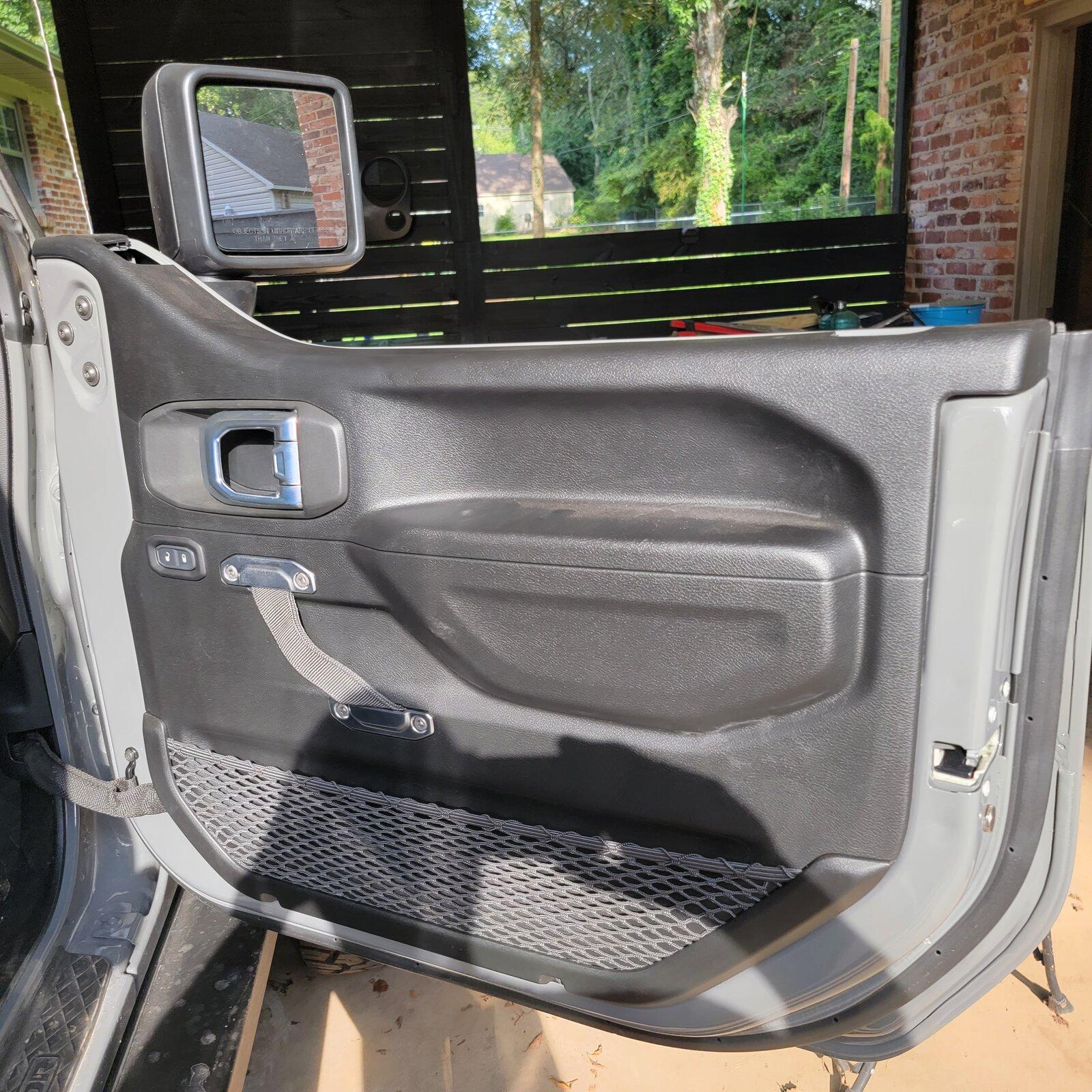 Jeep Gladiator Front Half Doors with twill uppers 16278566918894059725570444424115