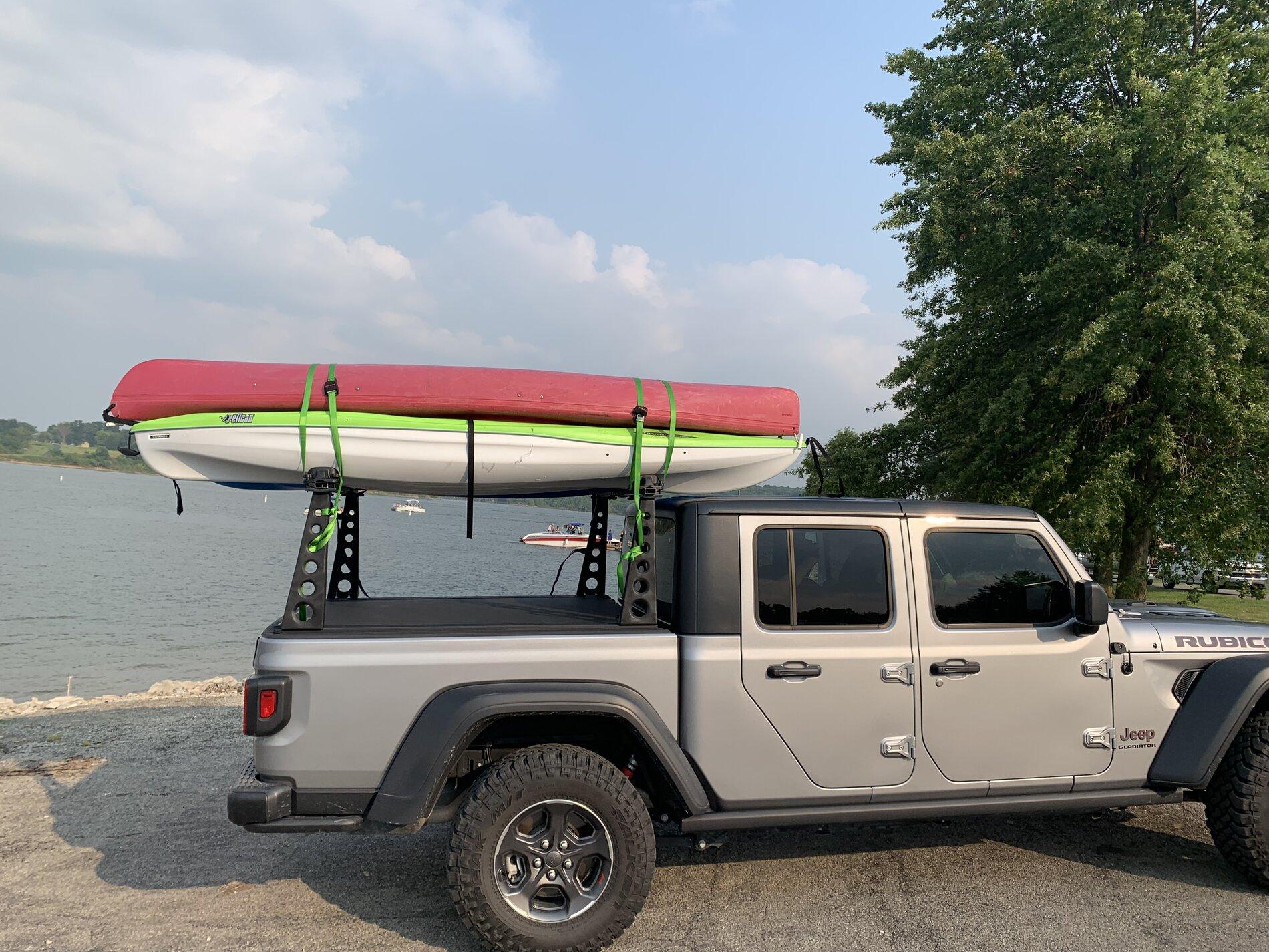Jeep Gladiator My DIY Kayak Rack DDCD4B8B-7E84-481D-A198-E23360581805