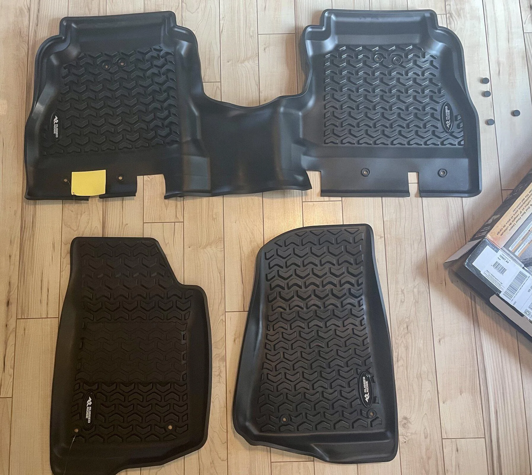 Jeep Gladiator SOLD - NIB Rugged Ridge Front/Rear Floor Mats FD5D2B66-5C23-4D09-BAB0-FCB7CA394169