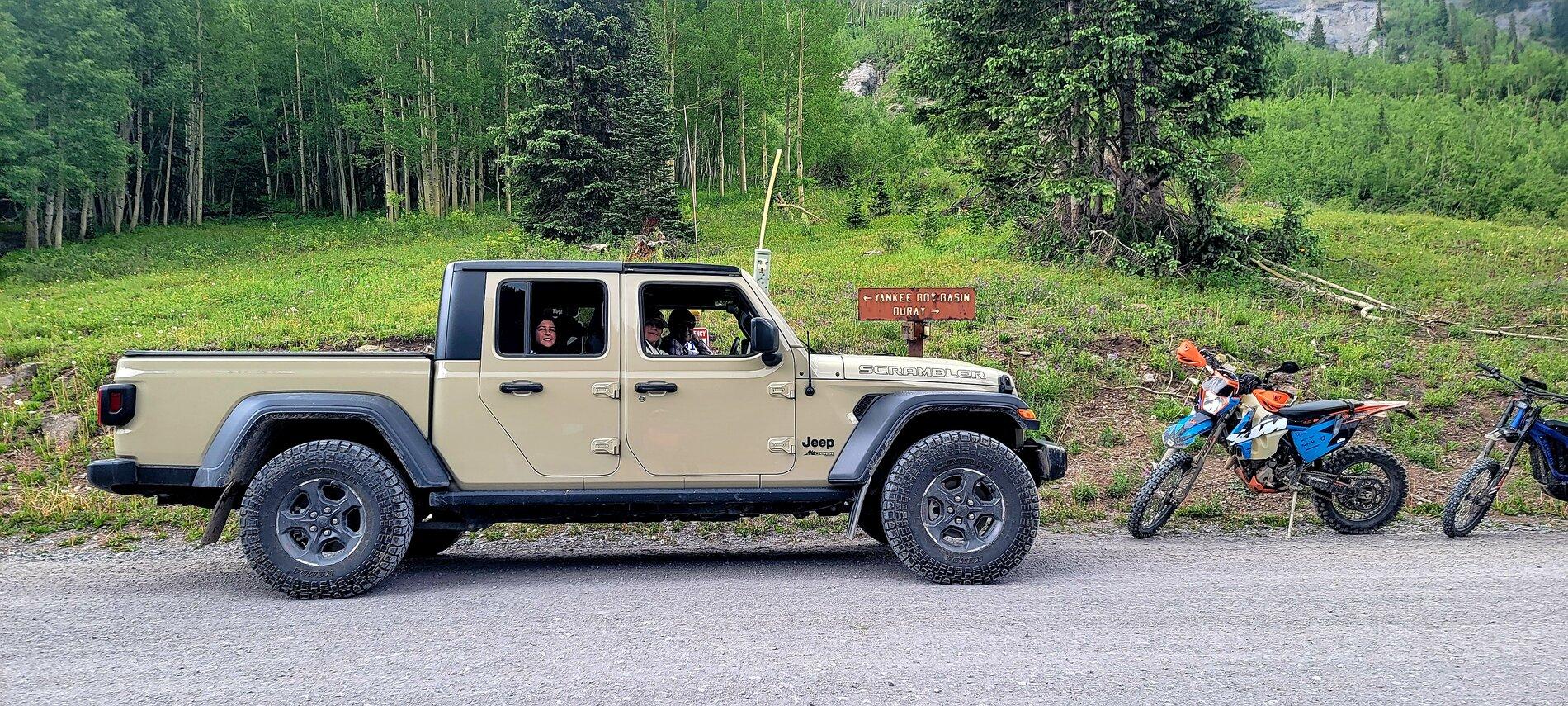 Jeep Gladiator Largest Tire size, max tow without lift. 20210623_153639