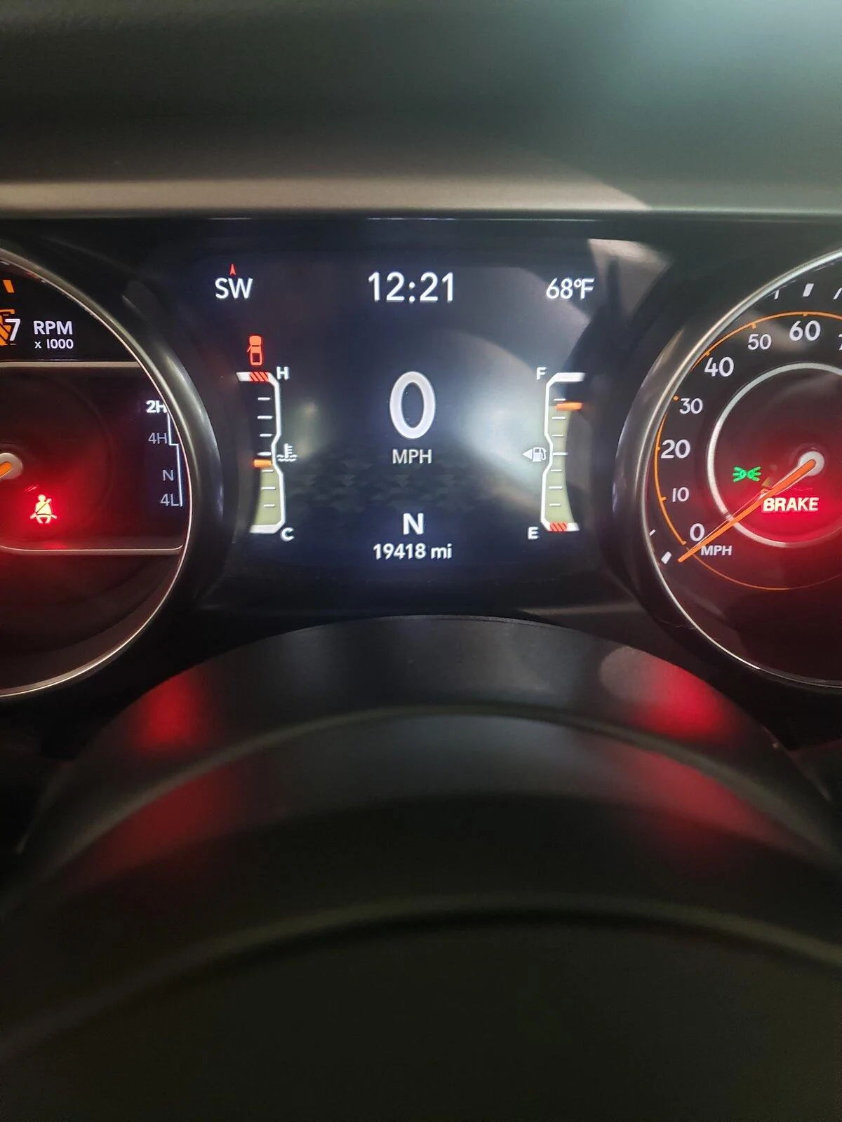 Jeep Gladiator RodReckets Sport S Build Thread JT gear indicator 