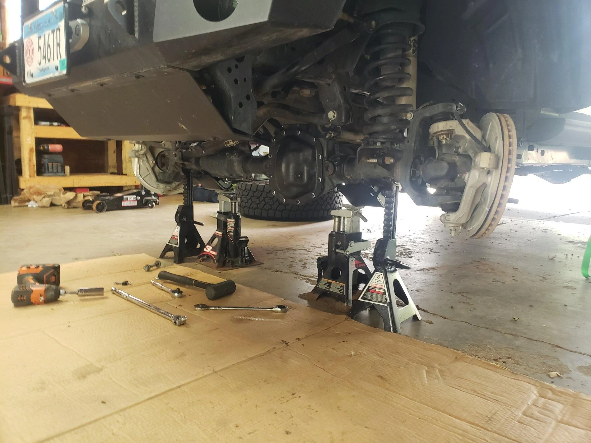 Jeep Gladiator RodReckets Sport S Build Thread JT front end stri