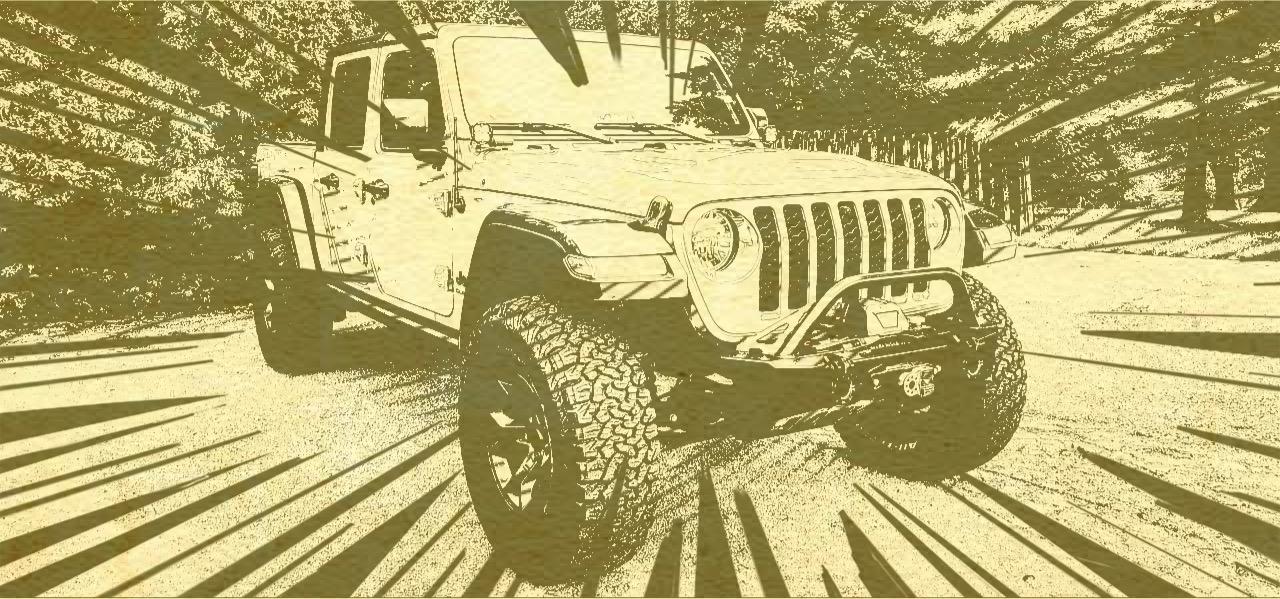 Jeep Gladiator Jeep art DCC7EE0C-1629-4293-BE9D-818BA825FAF9