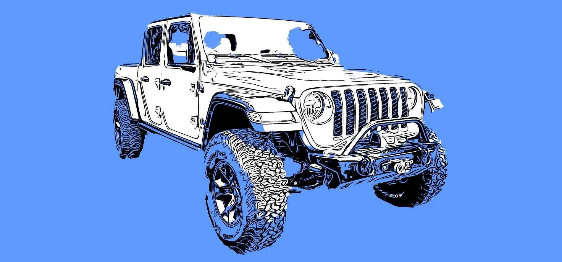 Jeep Gladiator Jeep art D3563437-2F7A-4F52-9791-9B969F13B586
