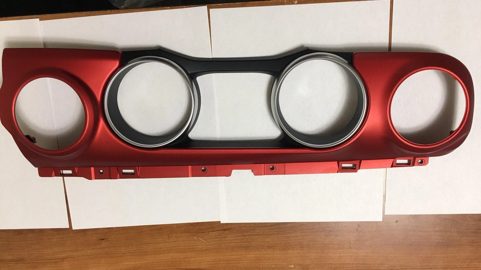 Jeep Gladiator Rubicon Red Dash Panels IMG_1845 - Copy