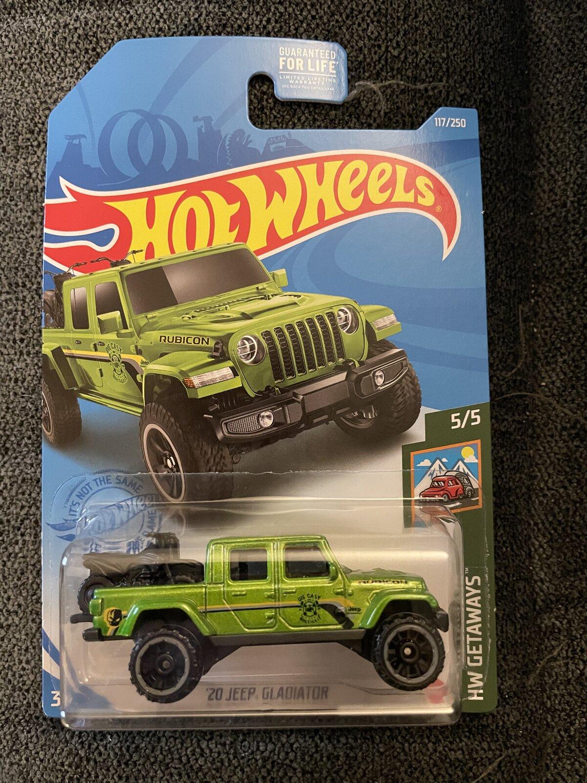 Jeep Gladiator Toy Gladiators, completed my Hot Wheels set. 64DF7A5E-234D-4001-B0C2-2BD332C9B980