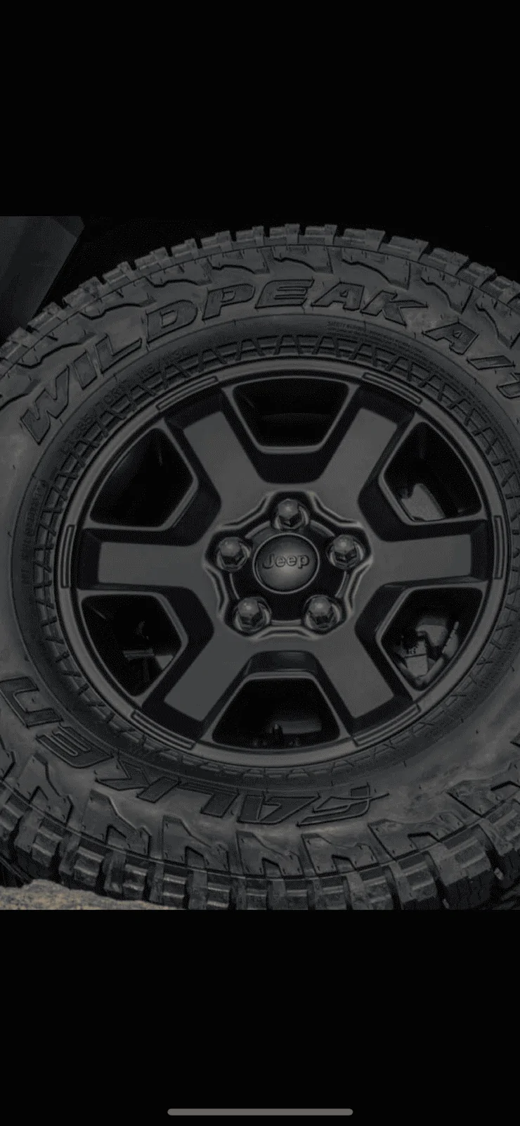 Jeep Gladiator Anybody change OEM center caps? 187D75E3-2B95-40D0-85FD-883A6526B966