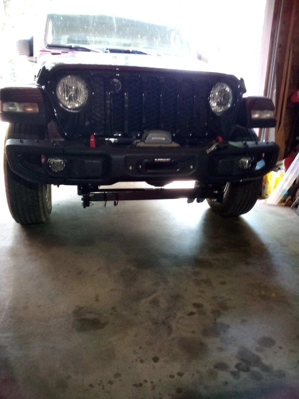 Jeep Gladiator Snow plow on a jt IMG_20210803_162020
