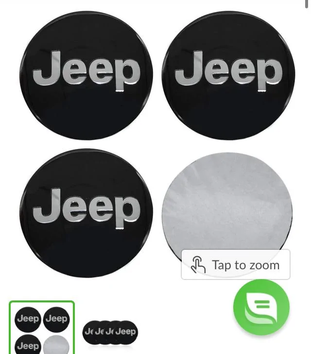 Jeep Gladiator Anybody change OEM center caps? DA29518F-CBD4-44D3-BF68-1E85278AF7D0