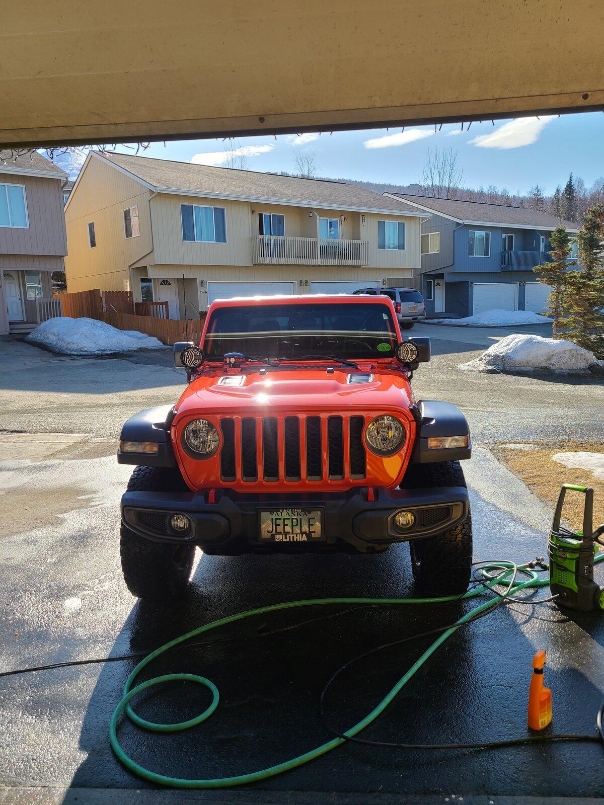 Jeep Gladiator rugged ridge snorkel or CAI 20210419_104326