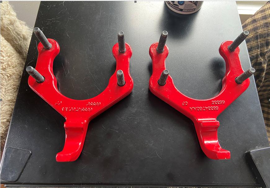 Jeep Gladiator Rubicon front red tow hooks for sale tow_hooks