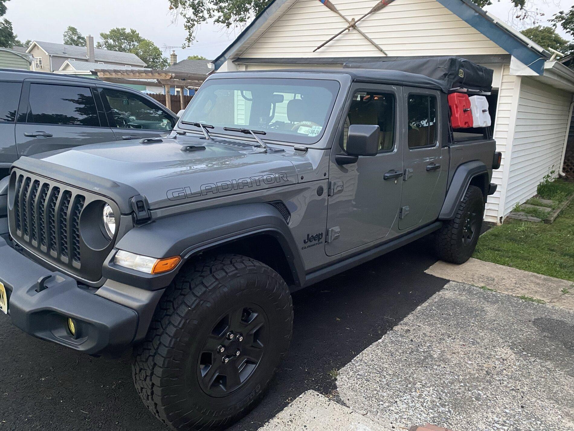 Jeep Gladiator Dirty Jersey Sport Overland Build 5567F450-0009-4984-9C38-317AD66ACE1C