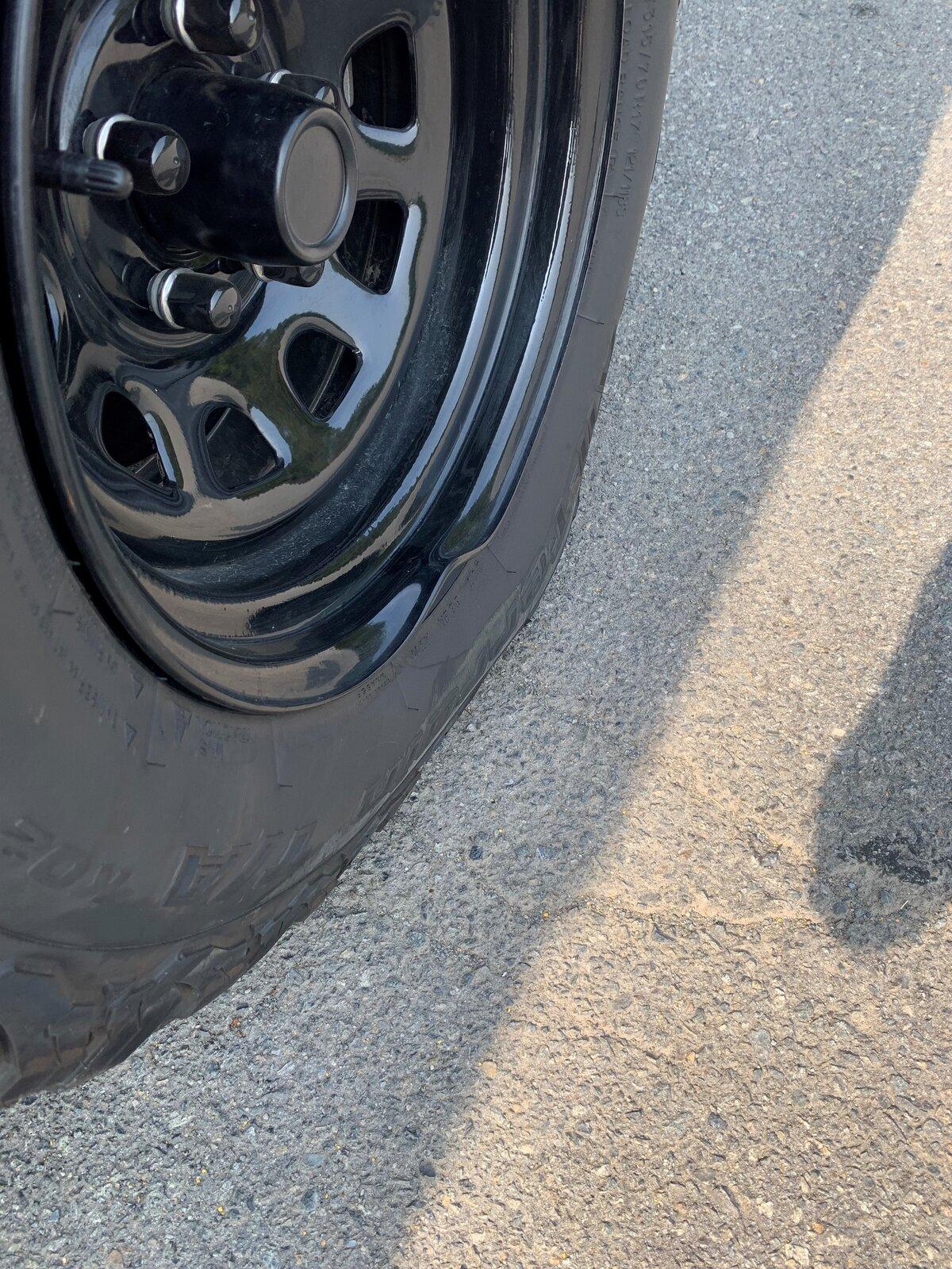 Jeep Gladiator New Steelies, I'm Loving it! bent