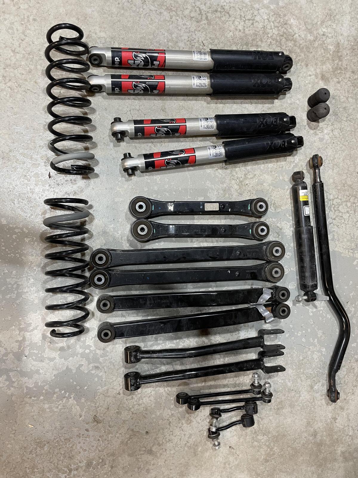 Jeep Gladiator OEM Rubicon Suspension Rubicon Suspension