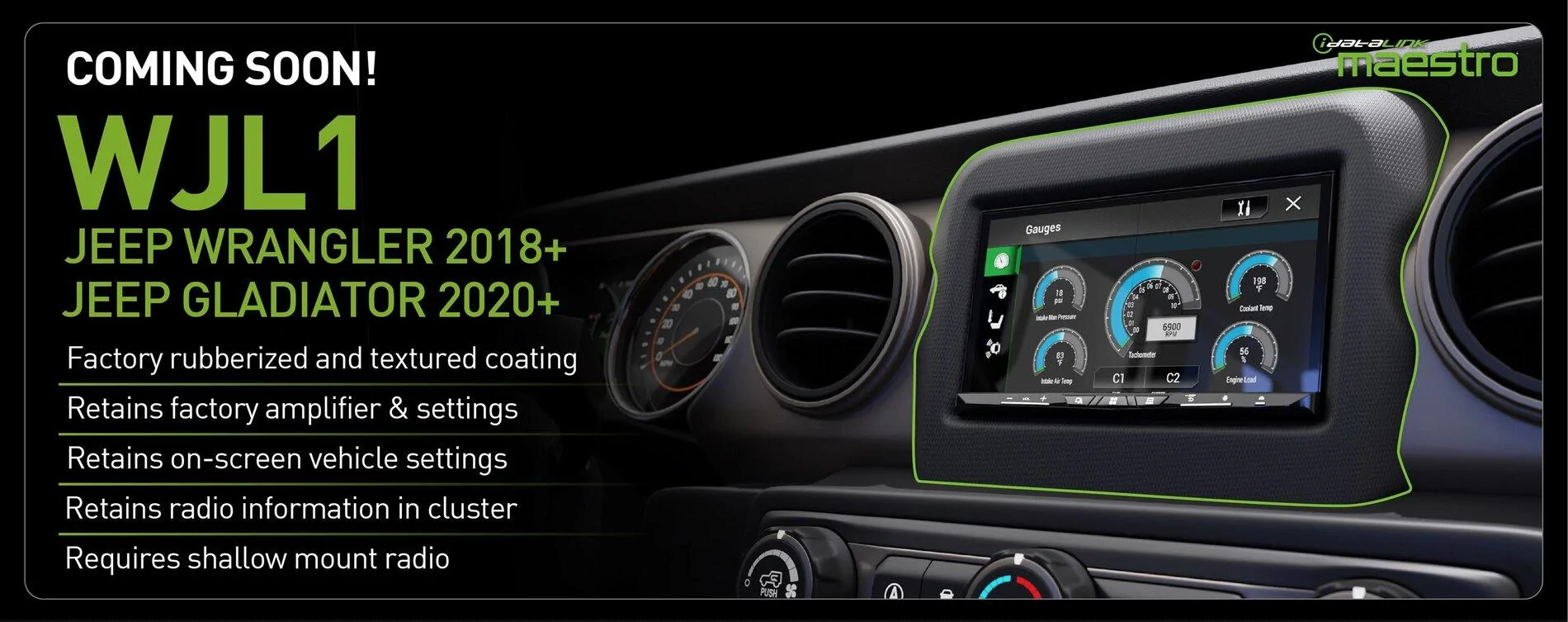 Jeep Gladiator Upgrading the 5" base radio system 224860395_4108929042530697_2457400035870729982_n