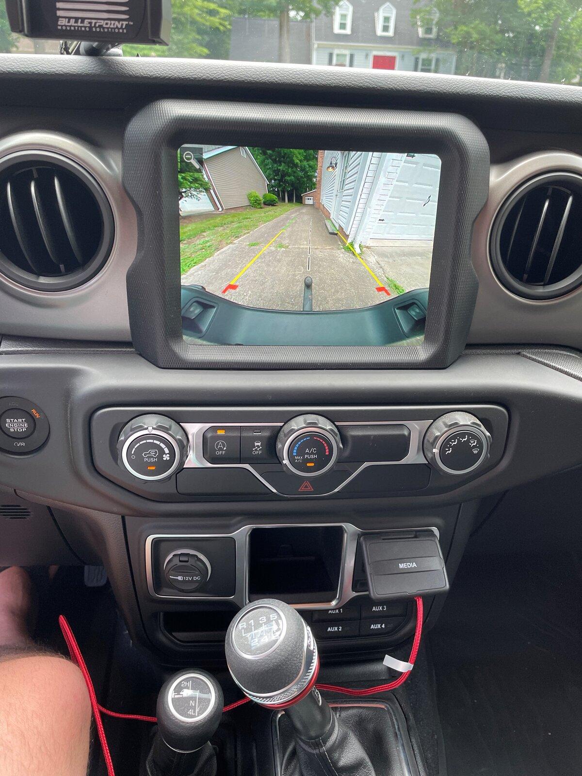 Jeep Gladiator Upgrading the 5" base radio system 20210605_172447855_iOS (2)