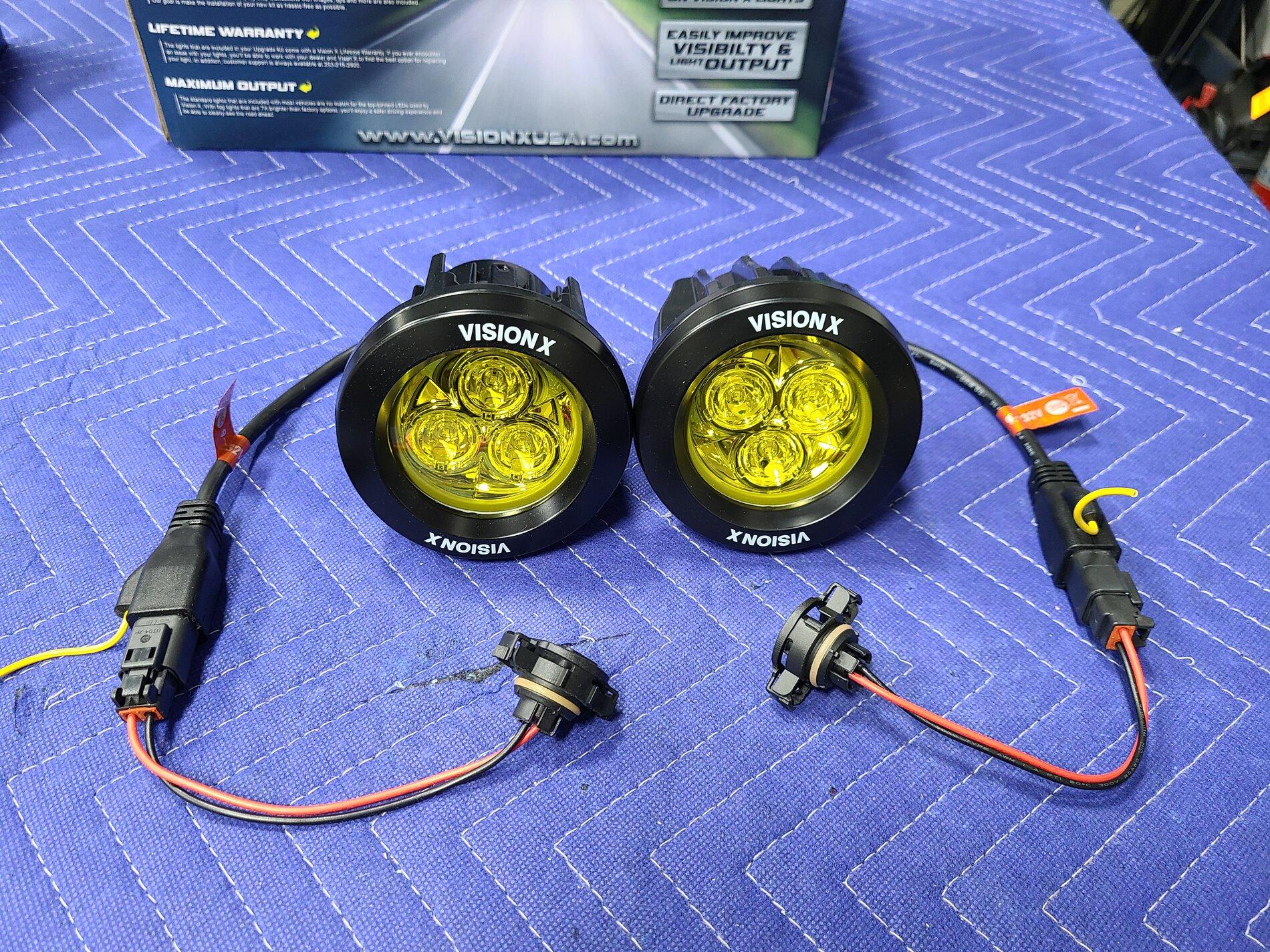Jeep Gladiator New Vision X 18-20 Jeep JL / '20 Jeep Gladiator Fog Light with extras 20210713_090818