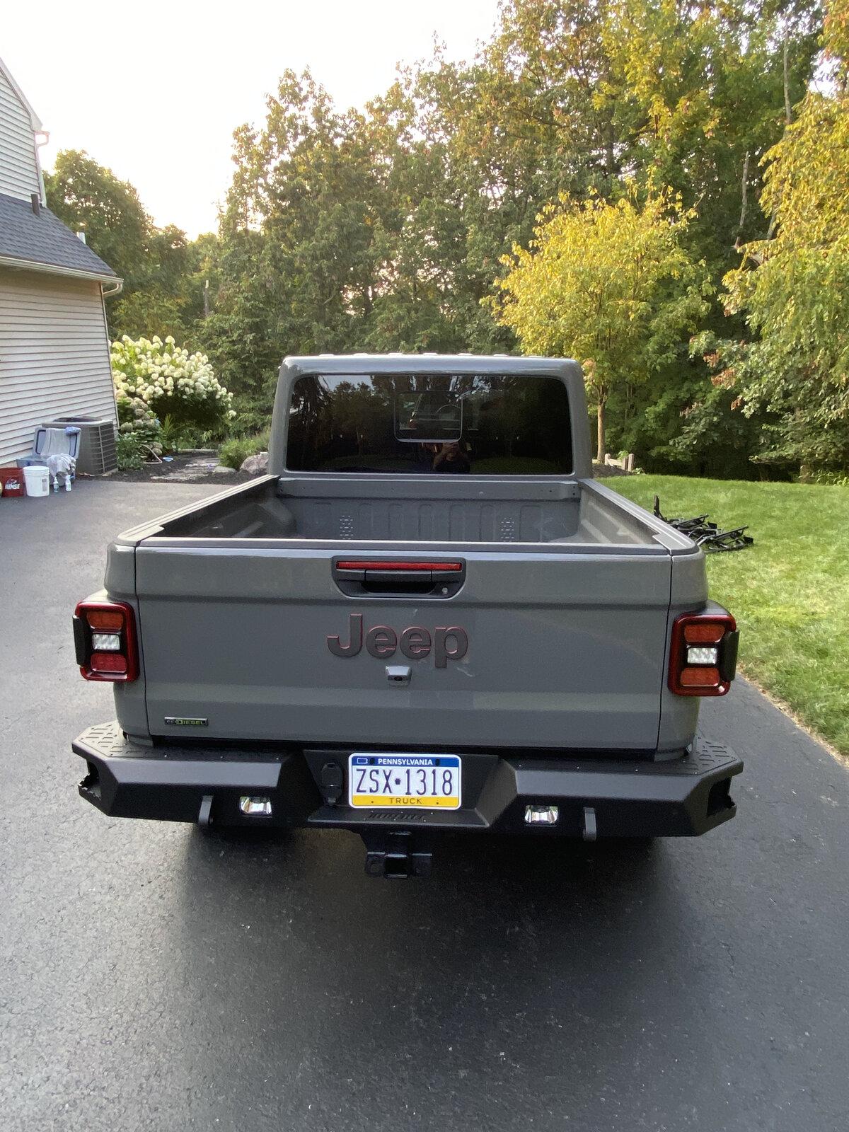Jeep Gladiator Rebel Off-road Summit Series Rear Bumper 9A91840F-EBBF-4B5C-A1A9-0CB2A32409A1