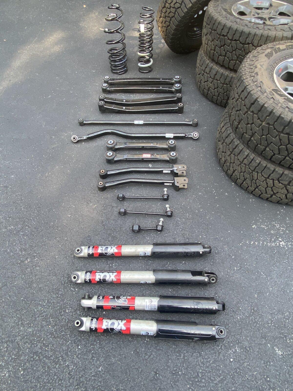 Jeep Gladiator Full JTRD suspension take-off (1,700 miles!) E491C5EB-D1F3-4FFC-8C0F-0D180A240522