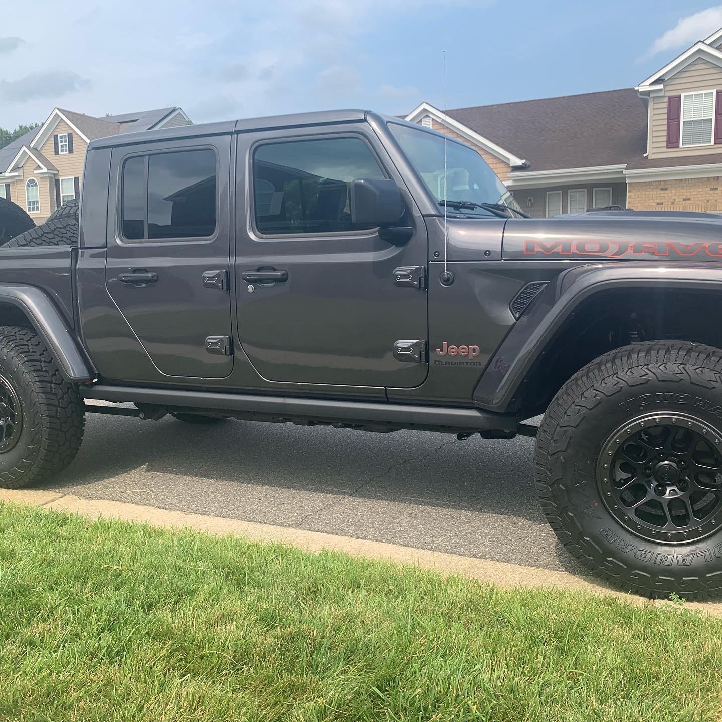 Jeep Gladiator Let’s see granite crystal jt’s with aftermarket wheels please AD773C04-8B30-4E79-8A9B-93C589A03EA7