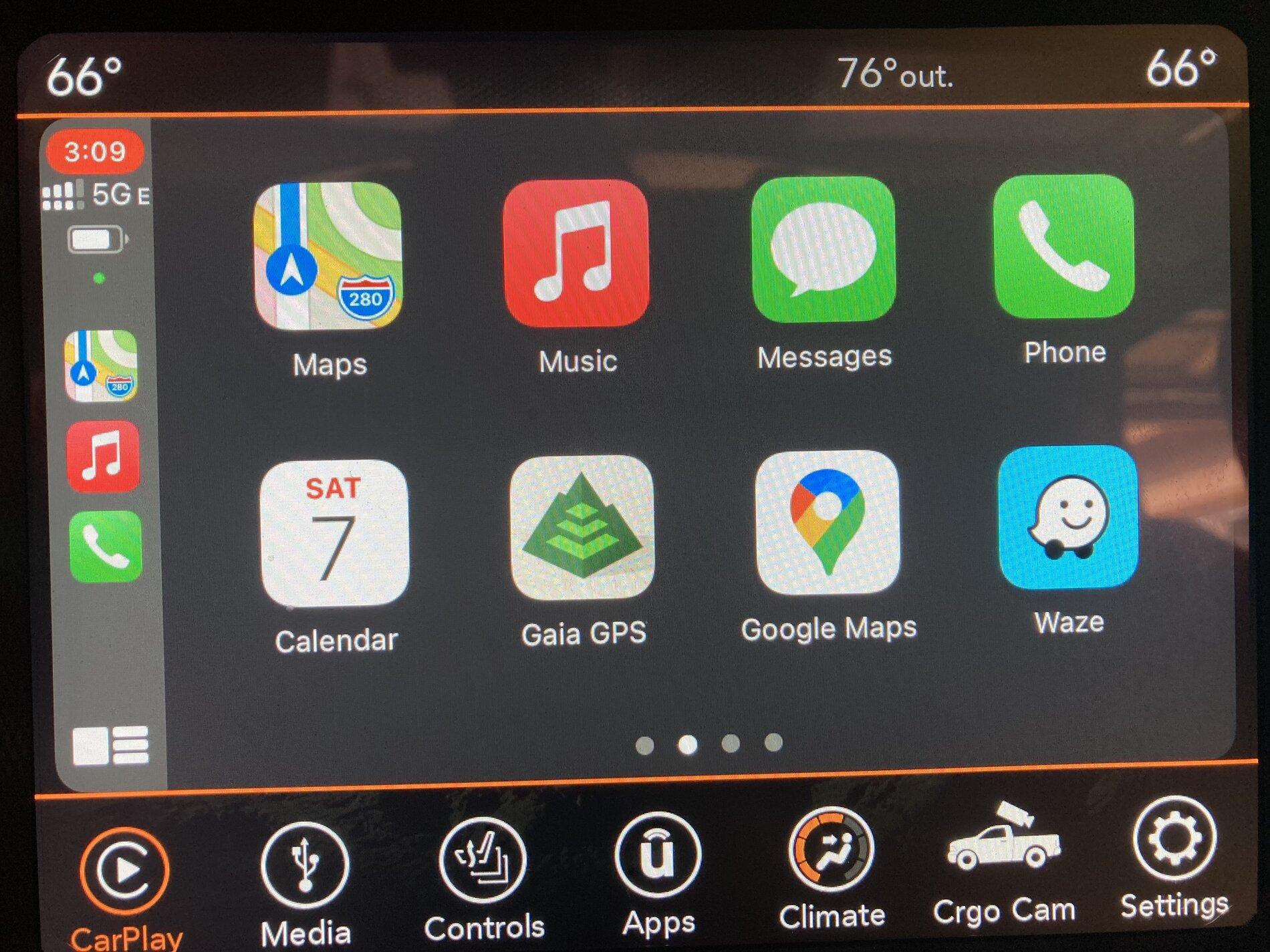 Jeep Gladiator Gaia Program only works on phone… 4C62EC39-4002-4C3F-AAB6-965354240ED9