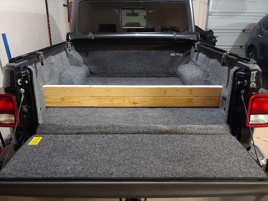 Jeep Gladiator Finally got my Bedrug and it's awesome! bed rug full