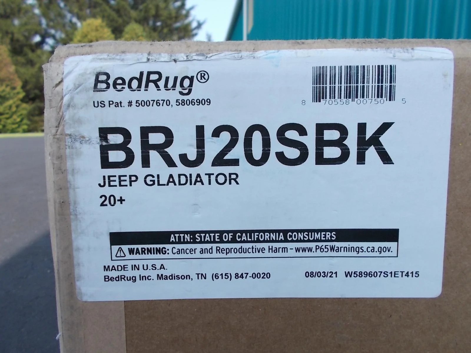 Jeep Gladiator Finally got my Bedrug and it's awesome! DSCN3609